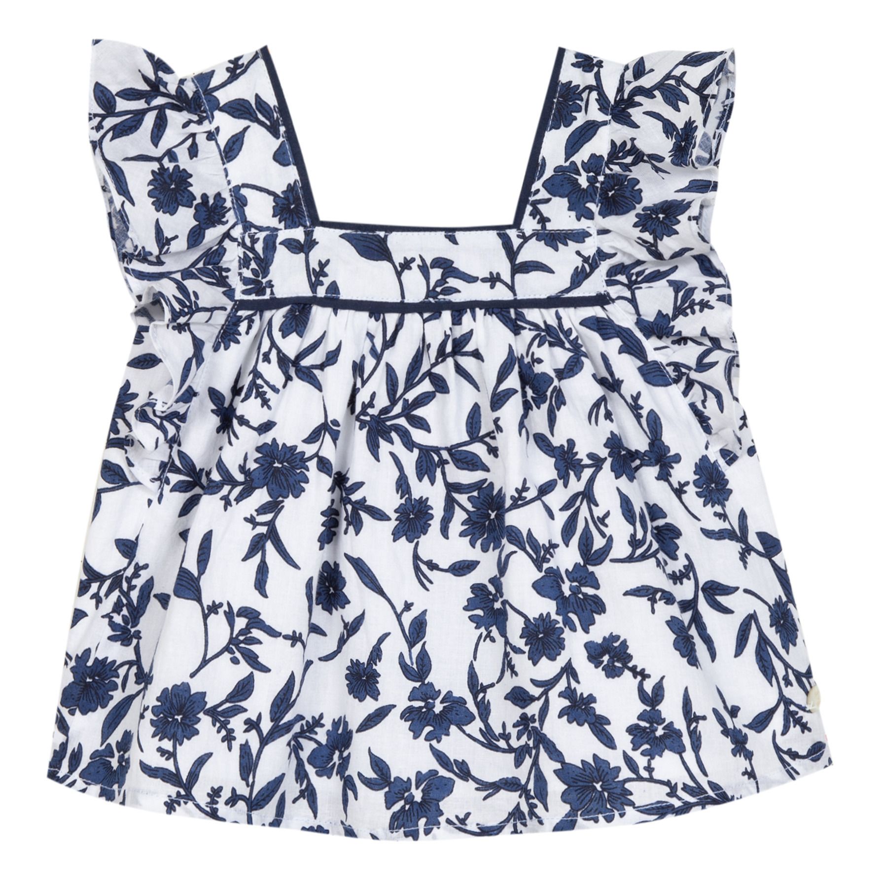 Tartine et Chocolat - Top Fleuri - Fille - Ecru