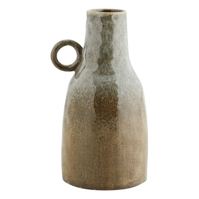 Stoneware Vase | Green clay