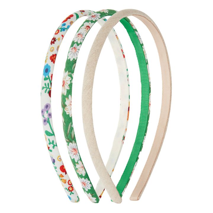 Flower Headbands - Set of 3 Verde- Imagen del producto n°0