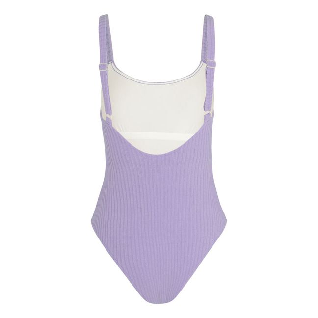 Ribbed Swimsuit Lilla