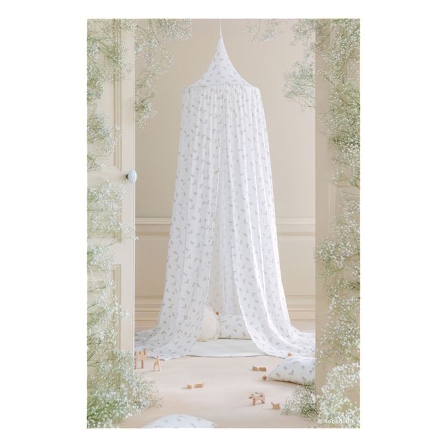 Amour Organic Cotton Bed Canopy | Crema