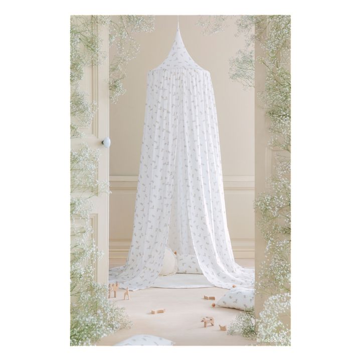 Amour Organic Cotton Bed Canopy Crema- Immagine del prodotto n°1