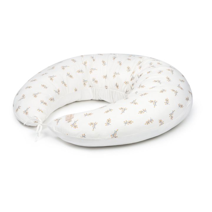 Luna Flore Organic Cotton Breastfeeding Cushion | Cream- Product image n°0