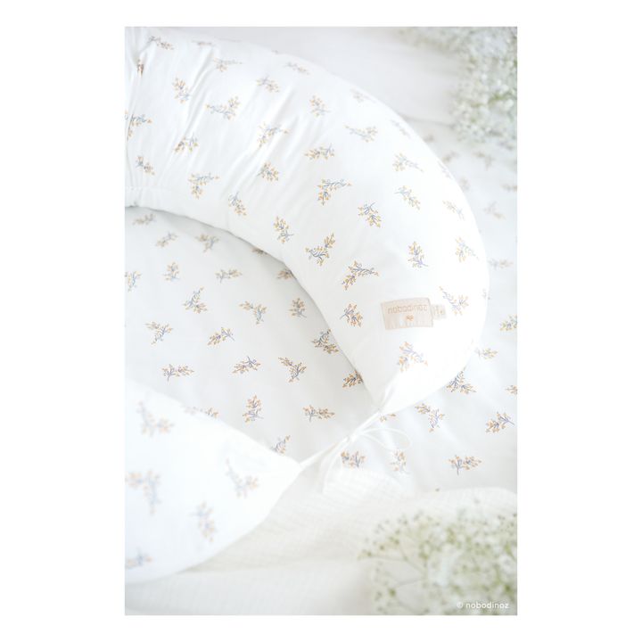 Luna Flore Organic Cotton Breastfeeding Cushion | Cream- Product image n°3