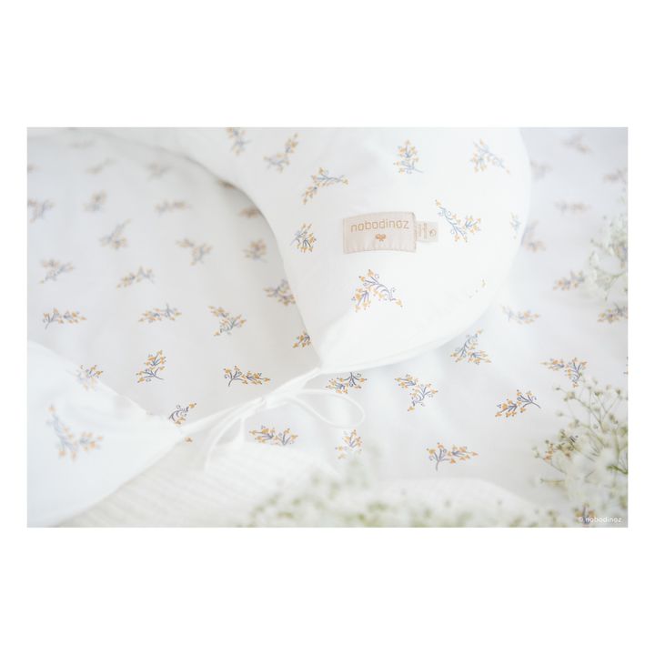 Luna Flore Organic Cotton Breastfeeding Cushion | Cream- Product image n°5
