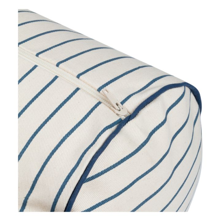 Java Organic Cotton Cushion | Blue- Product image n°4
