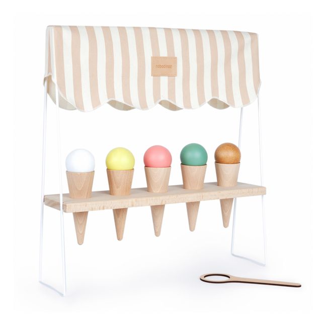 Wooden Ice-Cream Shop Set
