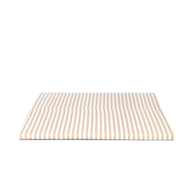 Matelas de sol pliable Bebop en coton bio | Nude