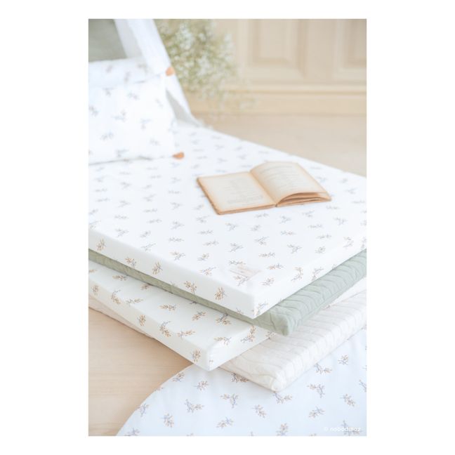 Materasso, modello: St-Barth Flore cotone bio | Crema