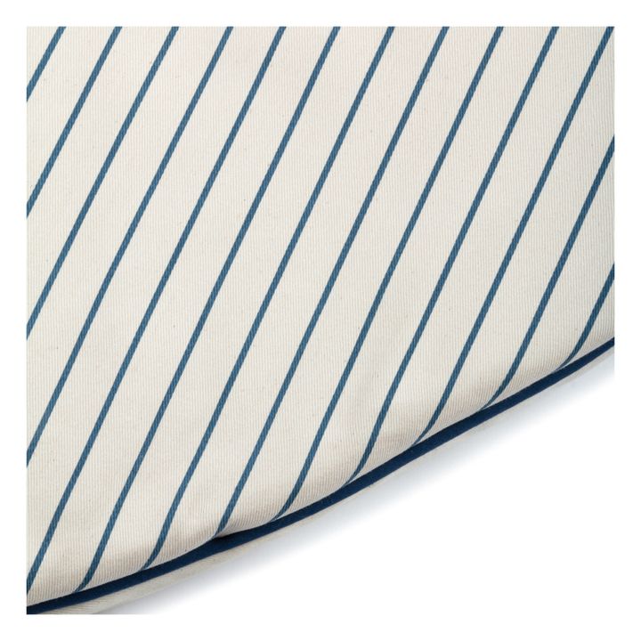 Fluffy Organic Cotton Playmat | Blue- Product image n°4