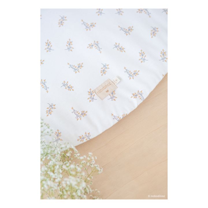 Full Moon Flore Organic Cotton Playmat | Cream- Product image n°4
