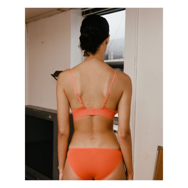 Soutien-Gorge Triangle Jersey Bamboo Corail