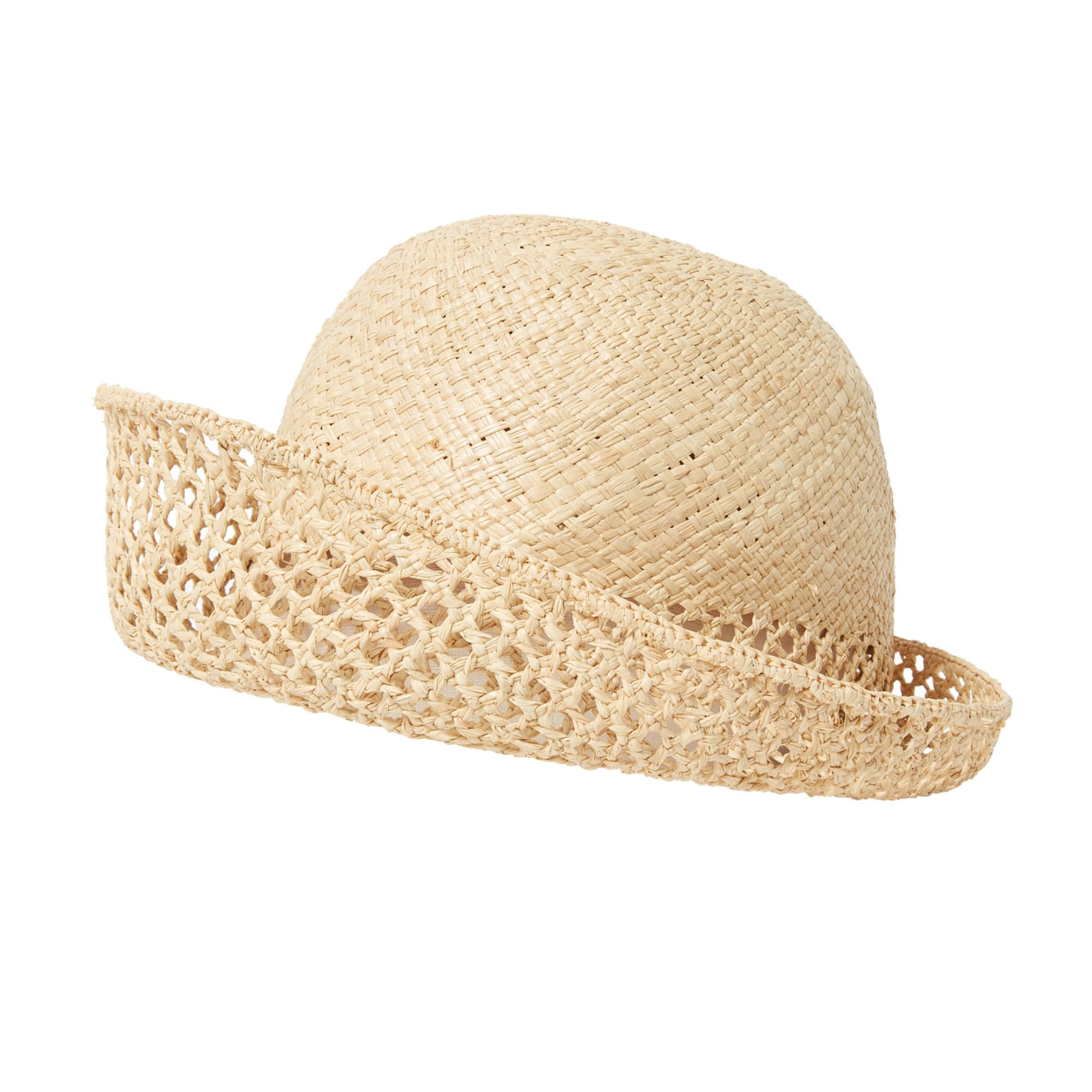 Madeleine Openwork Straw Hat Natural- Product image n°2