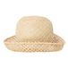 Madeleine Openwork Straw Hat Natural- Miniature produit n°3