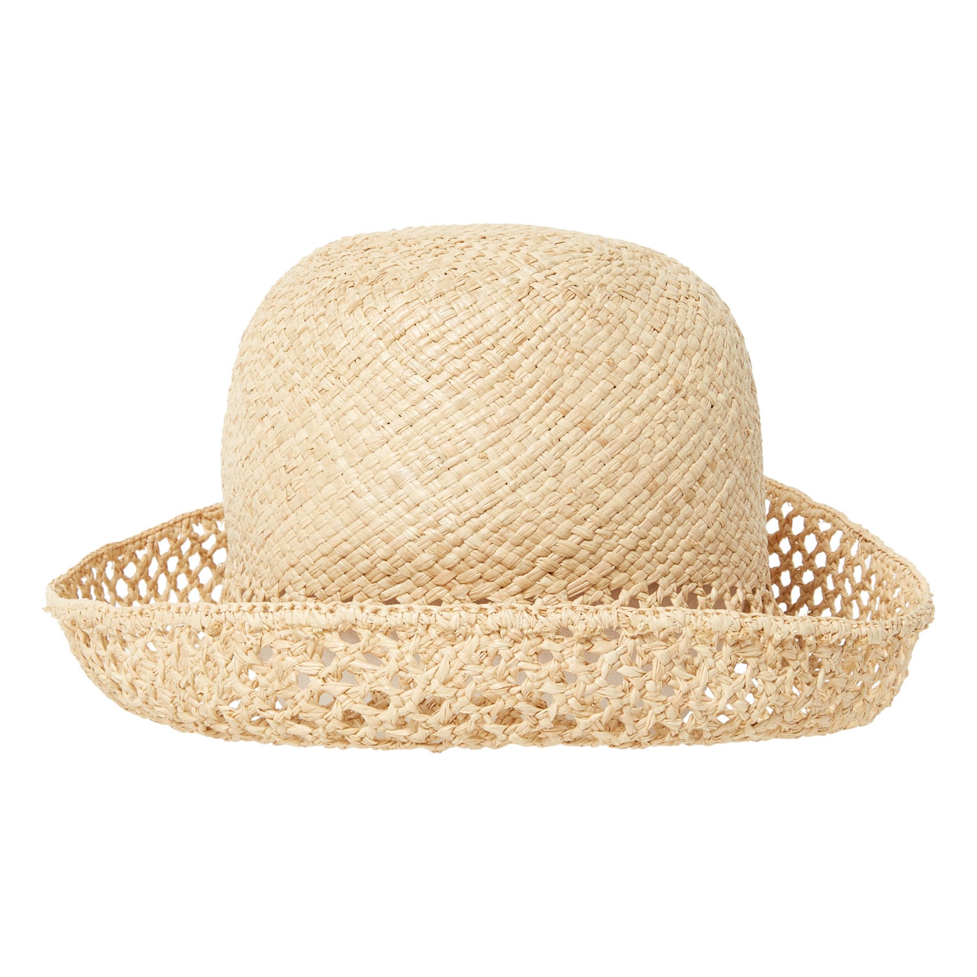Madeleine Openwork Straw Hat Natural- Product image n°3