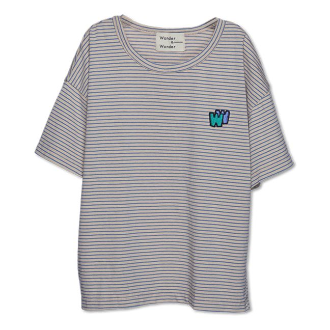 Striped T-shirt Beige