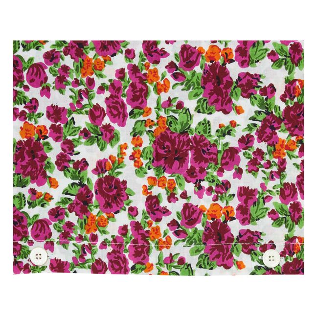 Ropa de cama de algodón Flores Crawford | Rosa