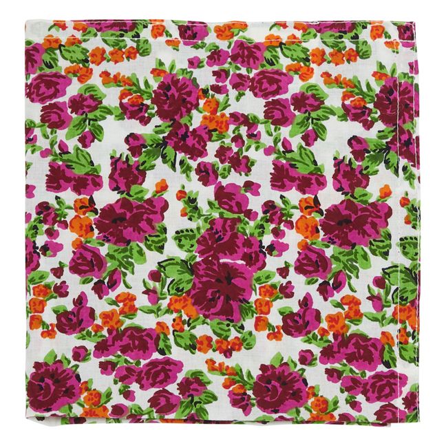 Crawford Flowers Cotton Napkin | Rosa