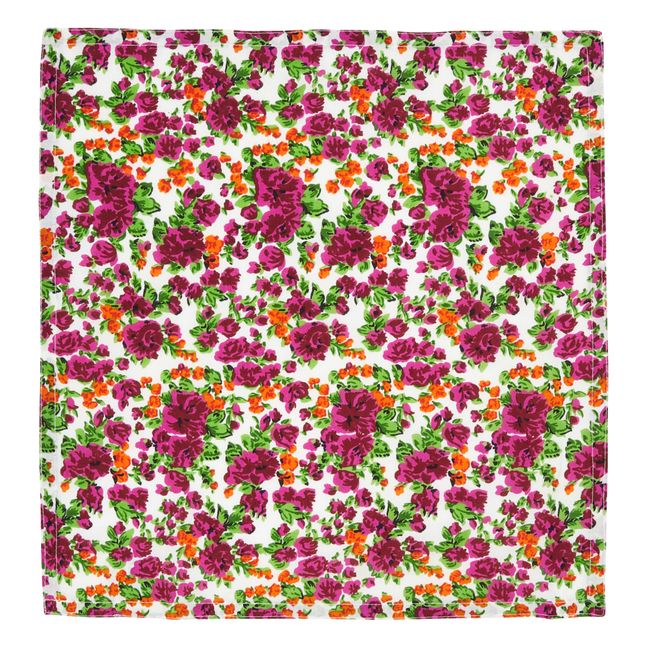 Crawford Flowers Cotton Napkin | Rosa