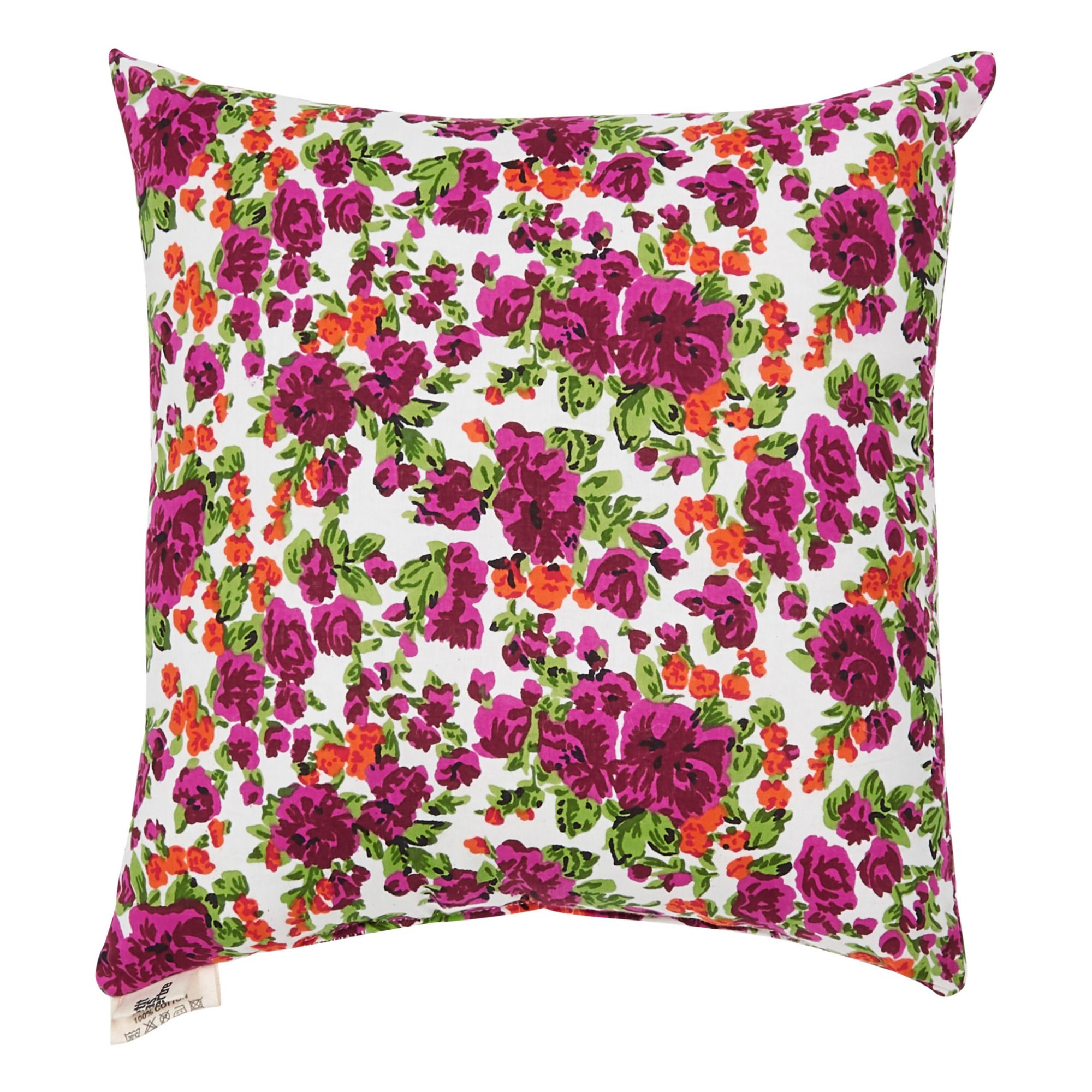 Kissen Crawford Flowers | Rosa- Produktbild Nr. 0