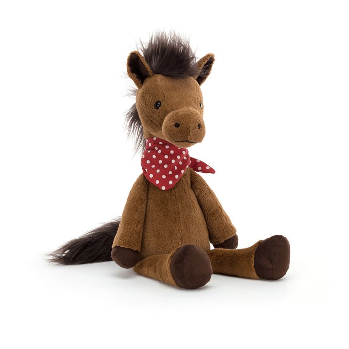 Orson Soft Toy Horse | Brown- Product image n°0