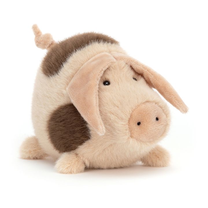 Soft Toy Pig | Brown- Product image n°0