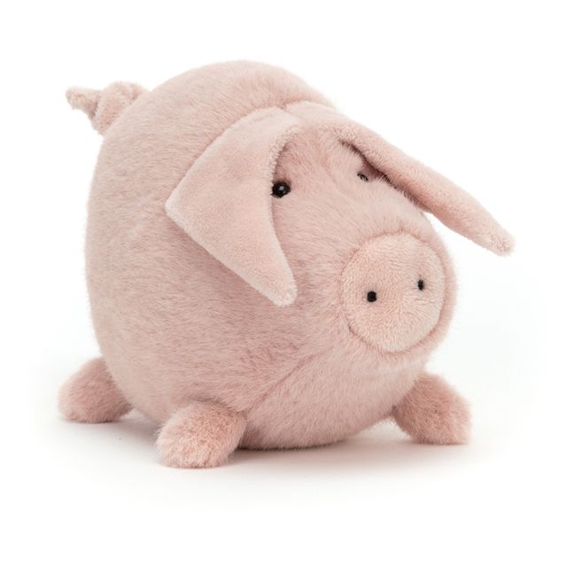 Soft Toy Pig | Pale pink