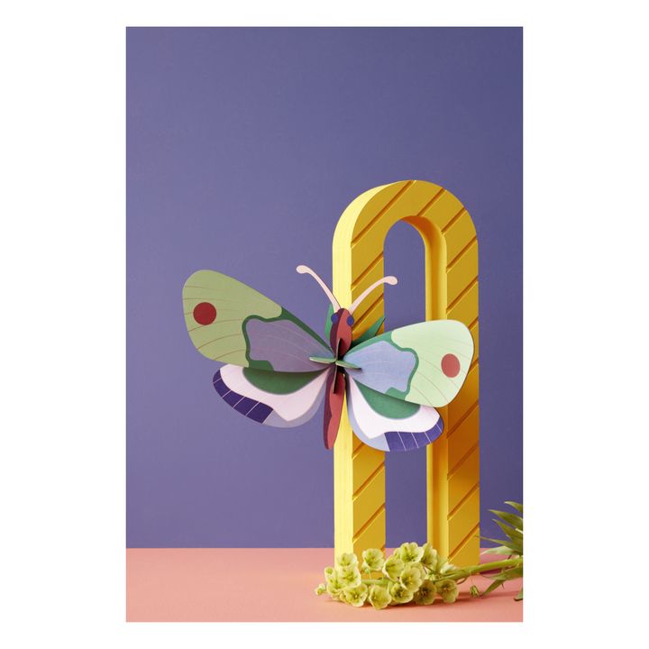 Decorazione da parete, modello: Farfalla della foresta | Verde menta- Immagine del prodotto n°3