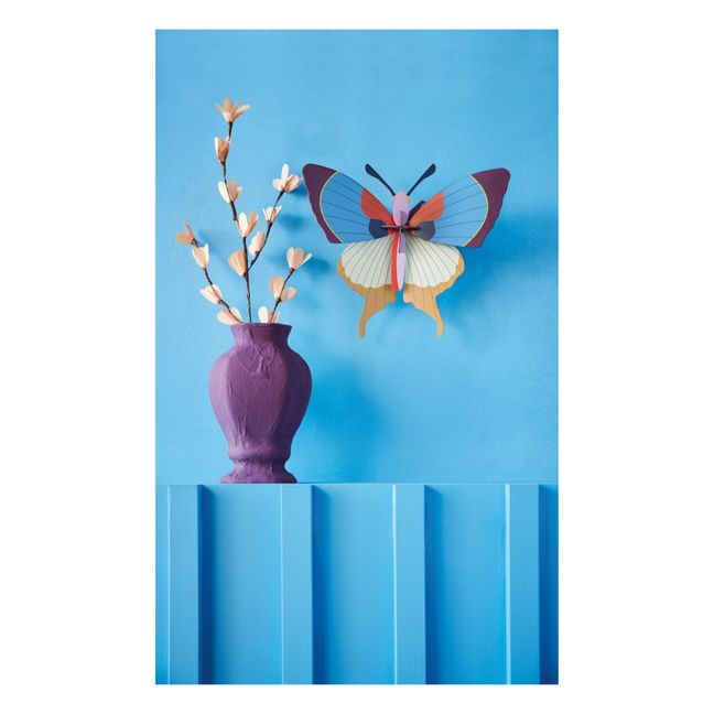 Fringe Butterfly Wall Decoration | Plum