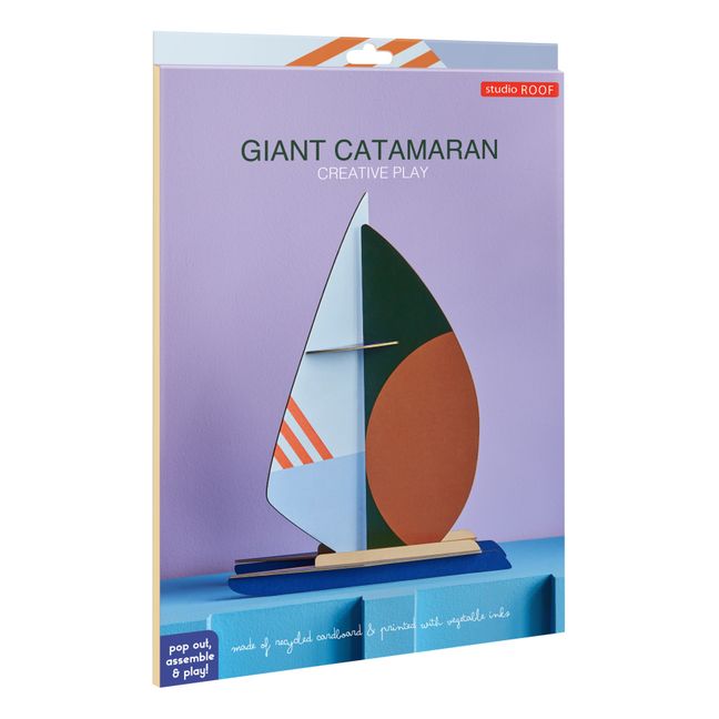 Décoration à poser Catamaran