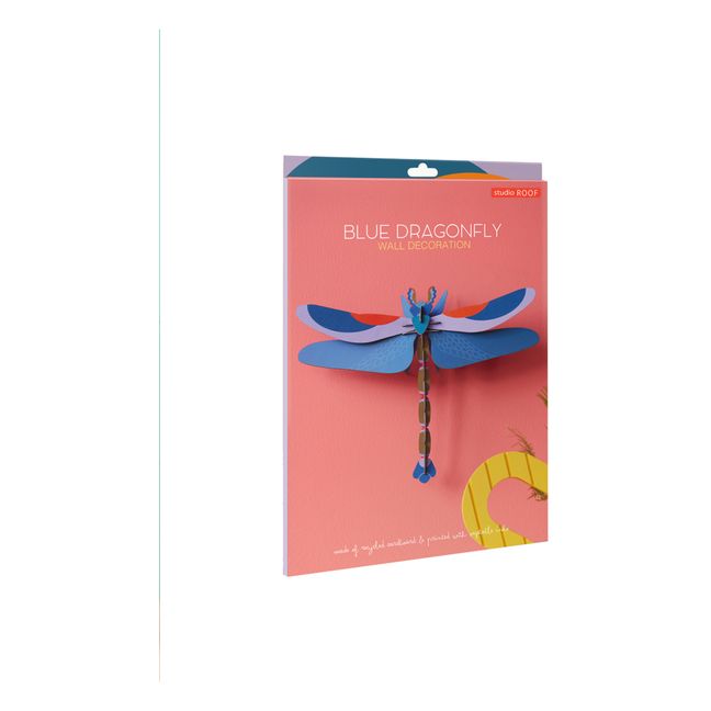 Wanddekoration Libelle | Blau