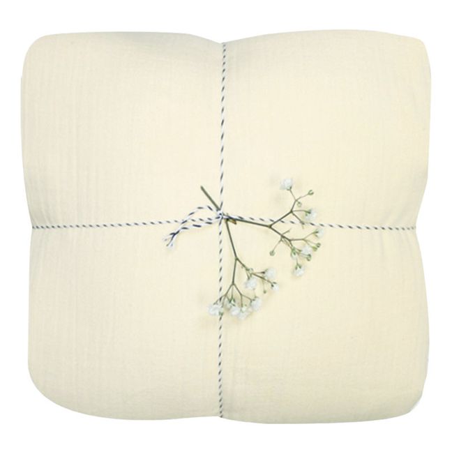 Organic Cotton Muslin Bedding Set | Vanilla