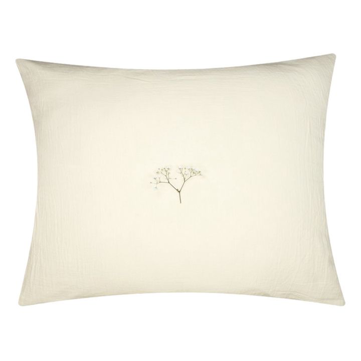Organic Cotton Muslin Bedding Set | Vanilla- Product image n°1