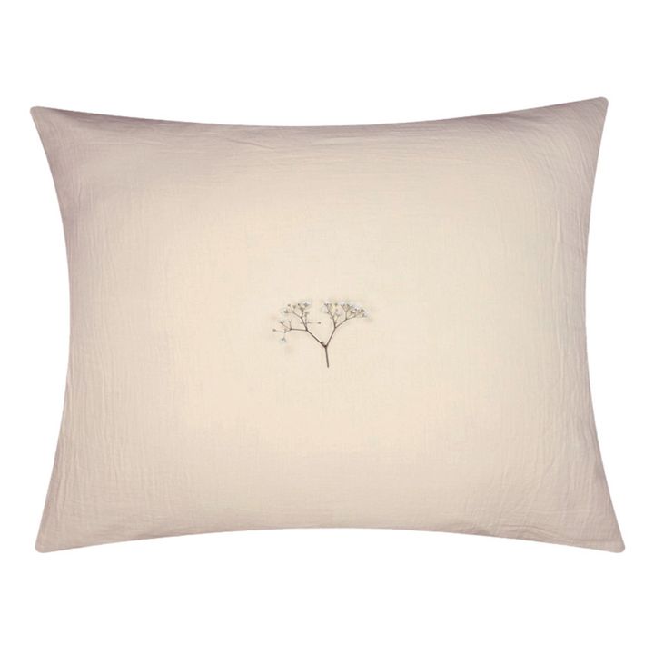 Organic Cotton Muslin Bedding Set | Pink- Product image n°1