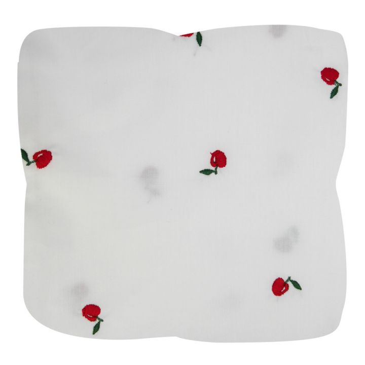 Parure de lit Apple en coton bio | Blanc- Image produit n°0
