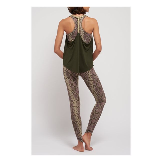 Canottiera Leotee | Verde militare