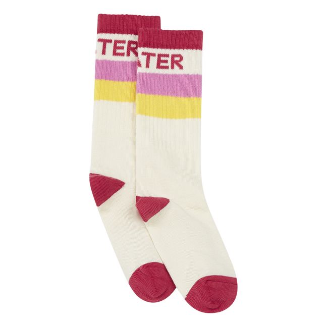 Pack 2 Chaussettes Stakter Calif Blanc