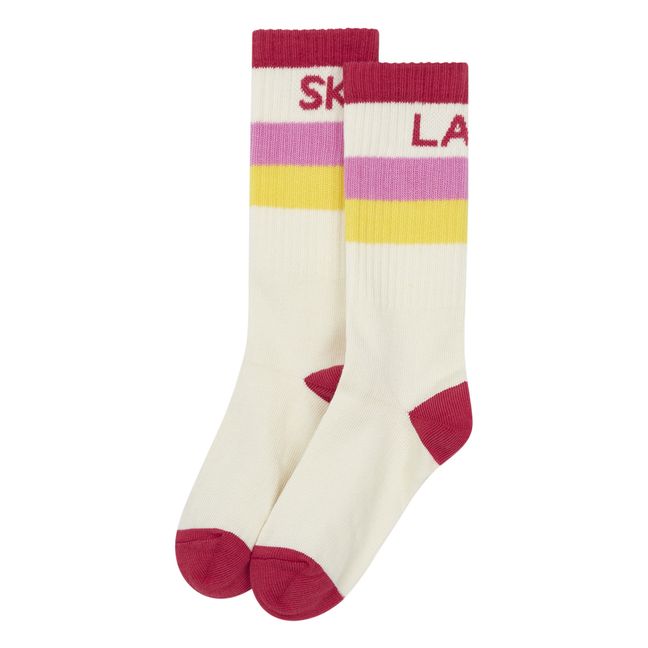 Socken Funky Girl 2er-Pack | Weiß