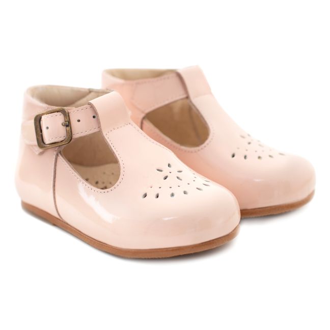 Milton Patent T-Bar Mary Janes Pink
