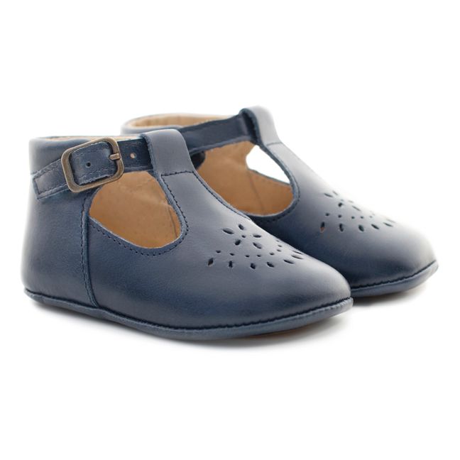 Zapatos T-Bar Minimilton | Azul Marino
