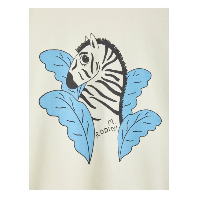 Camiseta de algodón orgánico Zebra | Crudo