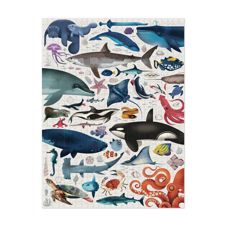 The World of Ocean Animals Puzzle - 750 Pieces- Product image n°0