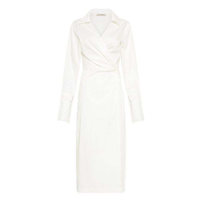Wrap Dress Weiß