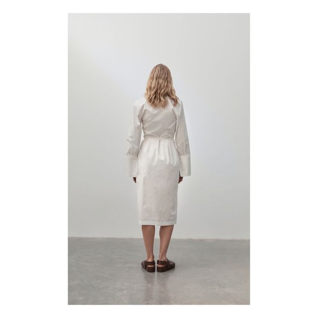 Robe Portefeuille Blanc