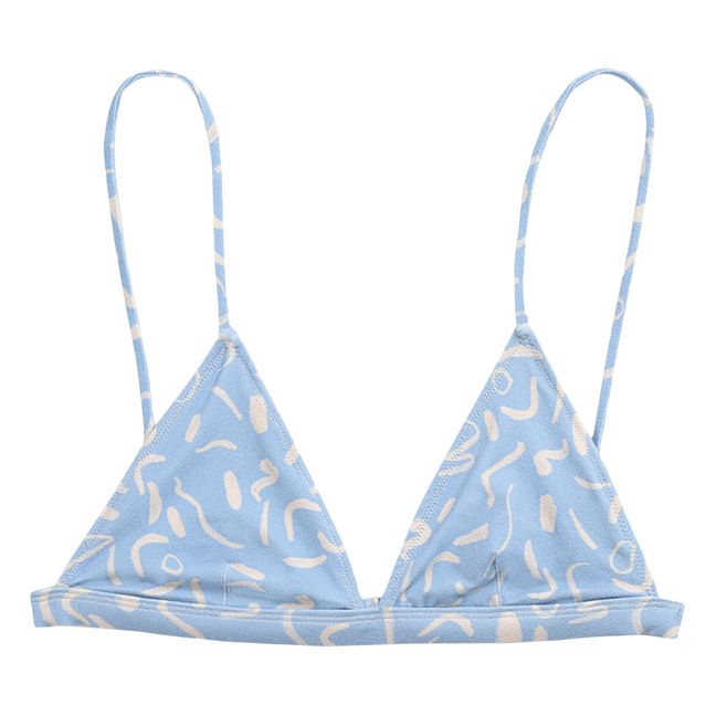 Recycled Polyamide Bikini Bottoms - Women’s Collection - Light blue