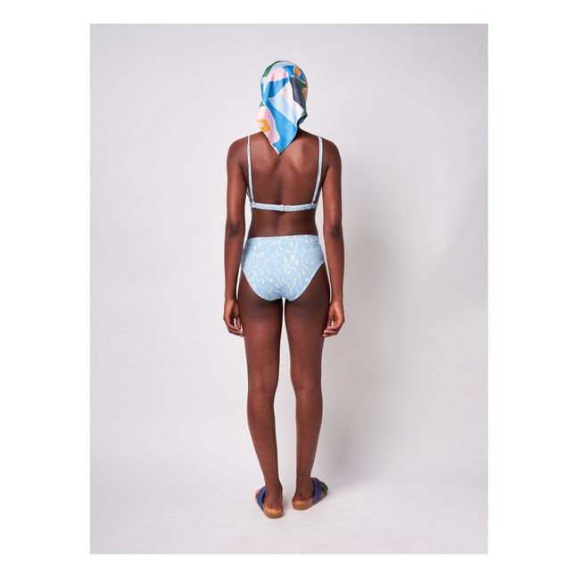 Bikini-Unterteil Recyceltes Polyamid  - Damenkollektion - Hellblau