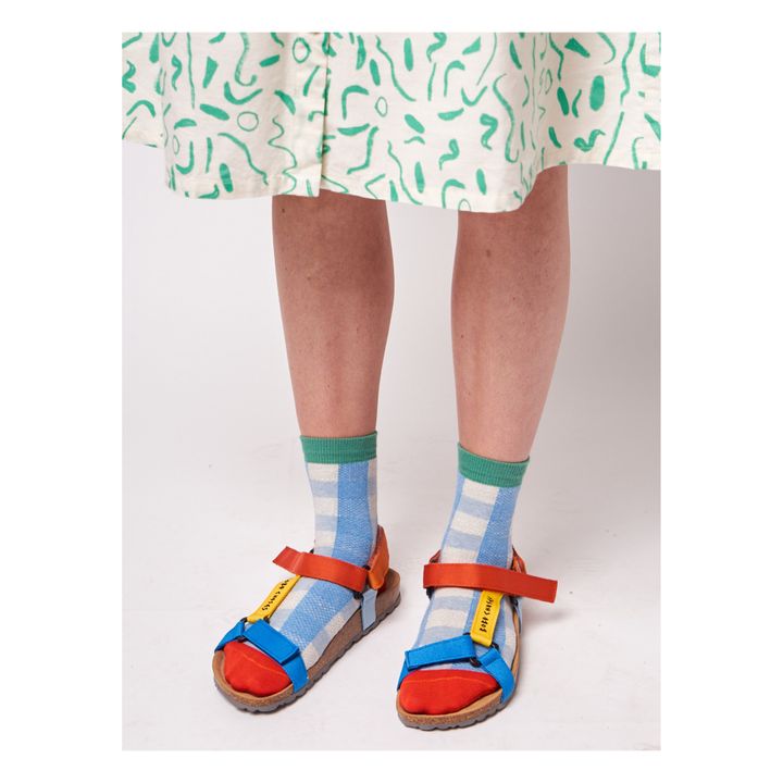 Sandalen mit Straps - Damenkollektion - Natur- Produktbild Nr. 2