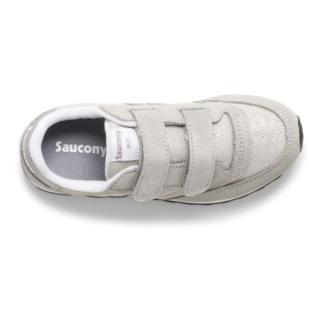 Jazz Double Velcro Sneakers | Silver