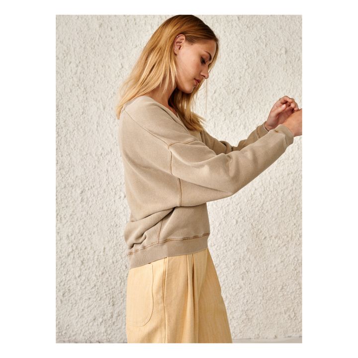 Fellow Sweatshirt - Women’s Collection - Khaki- Product image n°5