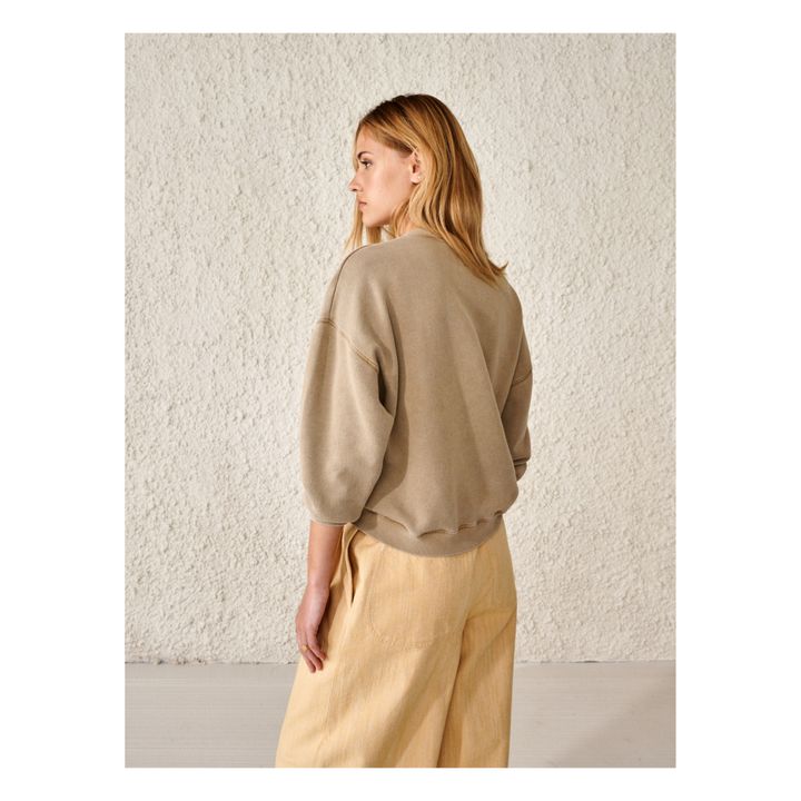 Fellow Sweatshirt - Women’s Collection - Khaki- Product image n°6